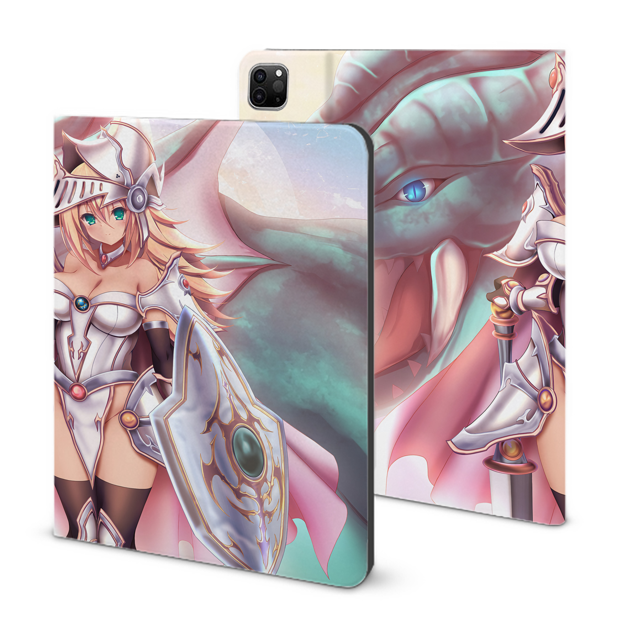 （画像用） 遊☆戯☆王 Yu-Gi-Oh! IPad ケース ブック型 PUレザー TPU 耐衝撃 軽量 薄型 ペン収納なし 全面保護 IPad 各モデル対応